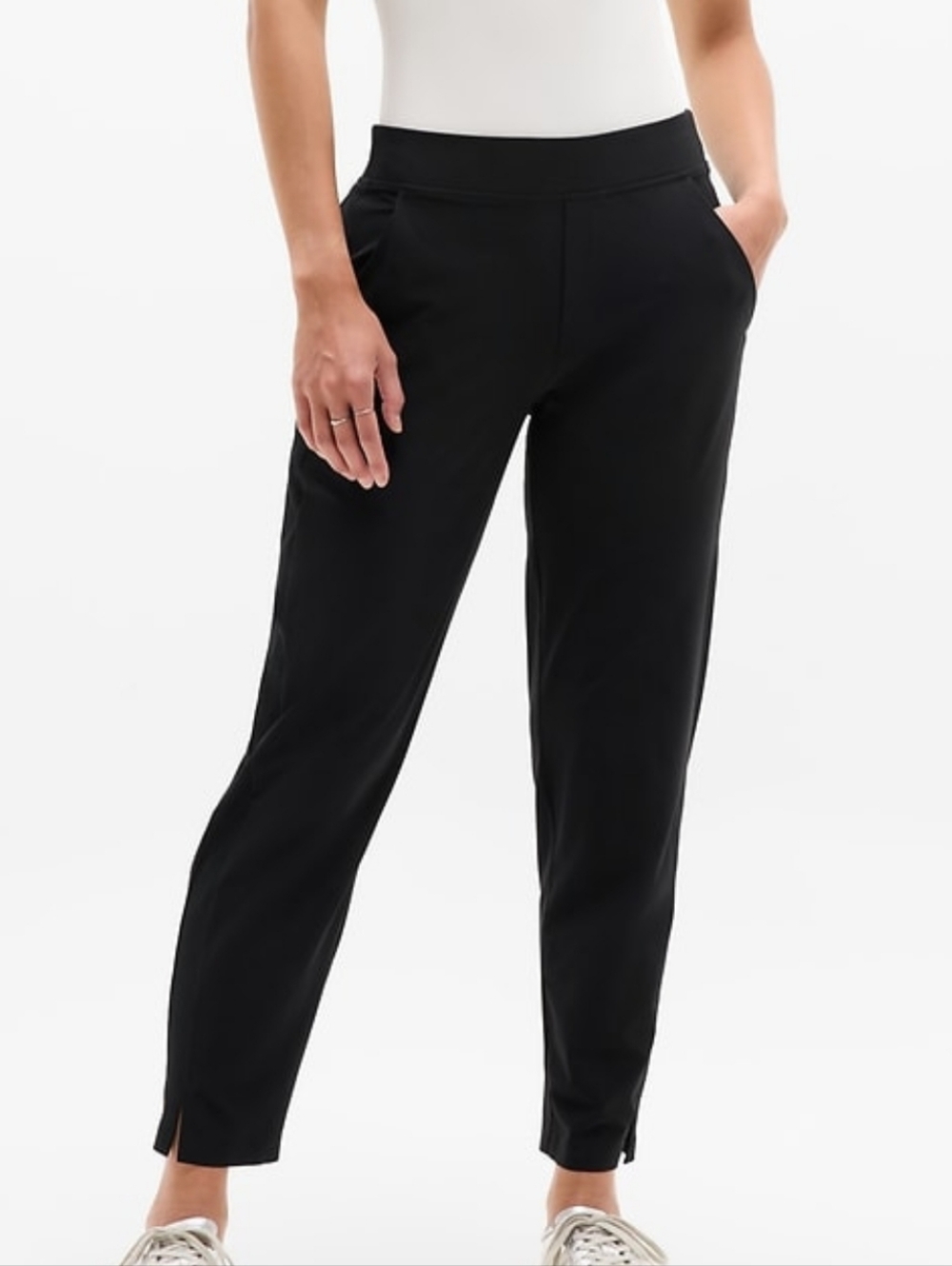 Athleta Brooklyn Ankle Pant Black EUC